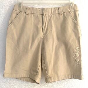 Dockers women’s vintage embroidered shorts-10